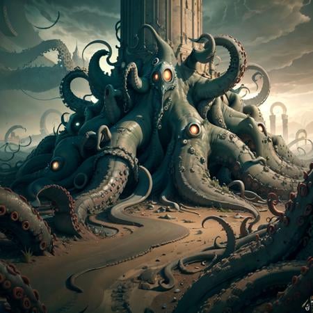 Tentacle Horror AI - AI Model cover image