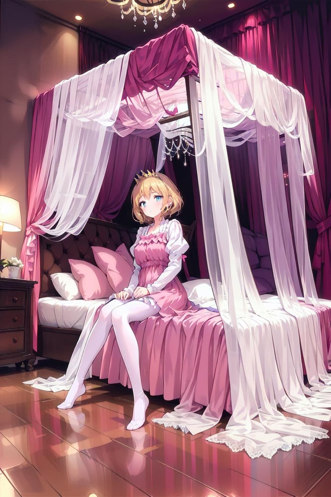 Princess bed - AI Modelのカバー画像