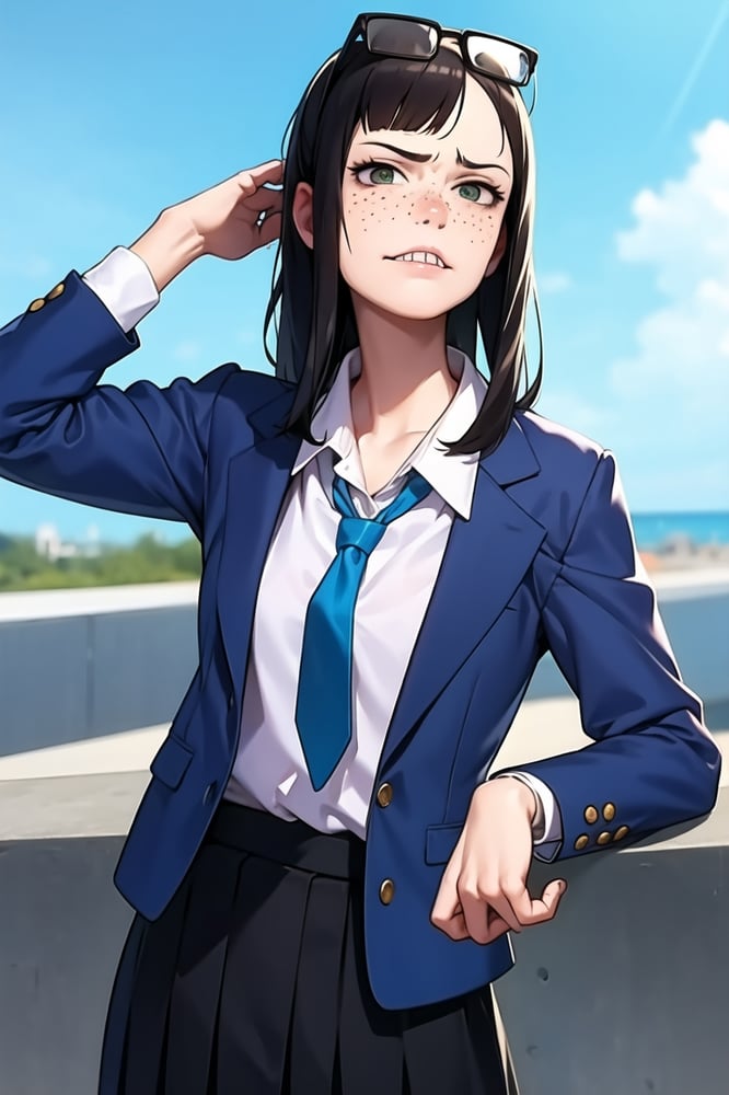 Kanamori Sayaka (金森さやか) from Keep Your Hands Off Eizouken! (Eizouken ni wa Te wo Dasu na! / 映像研には手を出すな!) - AI Model cover image
