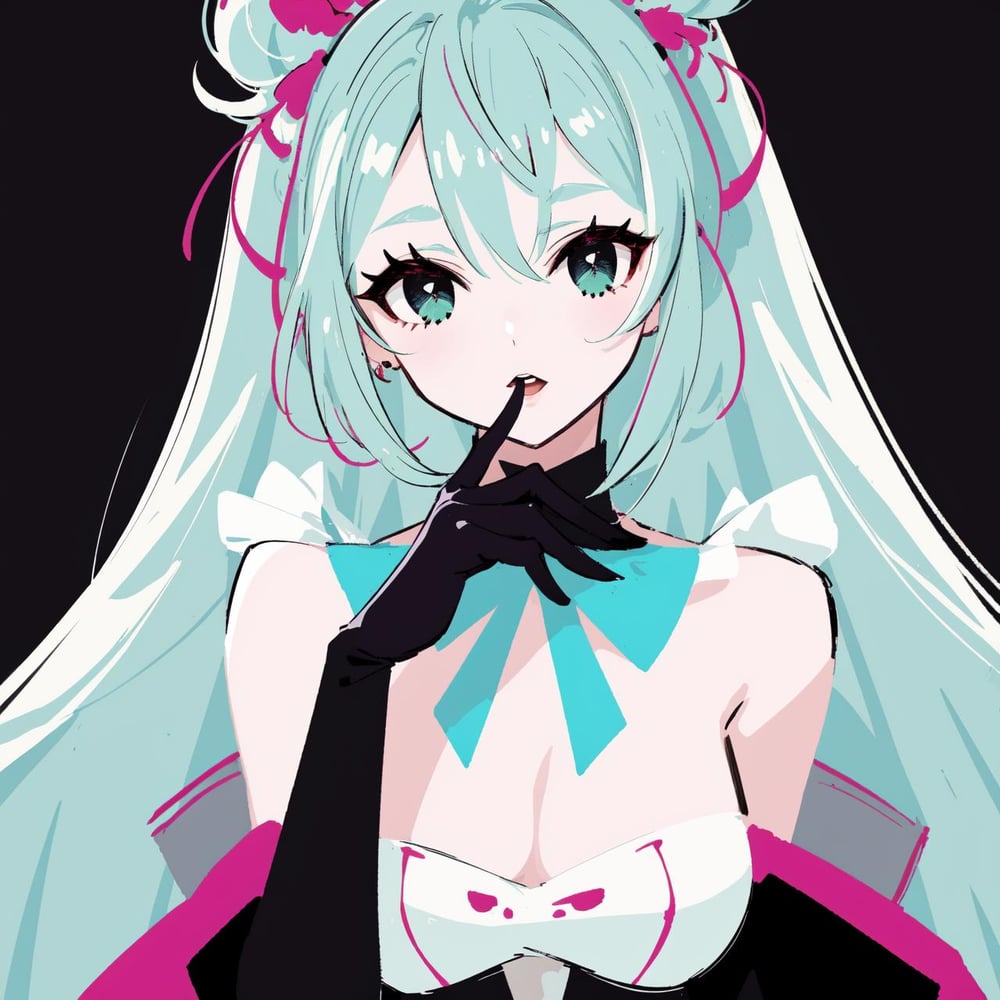 Olivian Poster / Minimalistic Pin-Up Lora - AI Model cover image