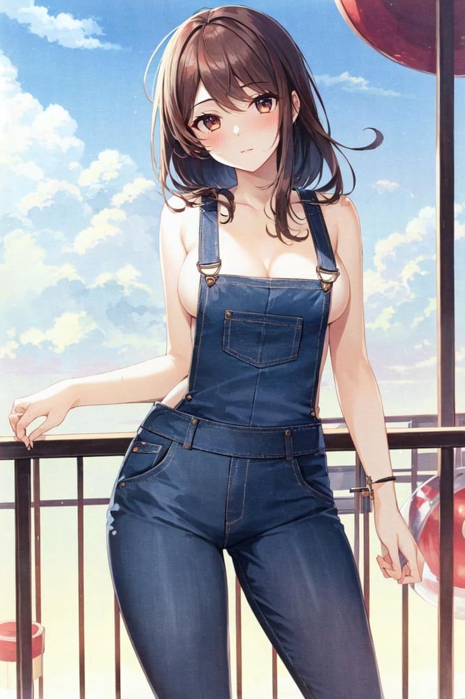 Naked-overalls - AI Model cover image