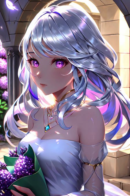 Iridescent Hair - AI Model cover image
