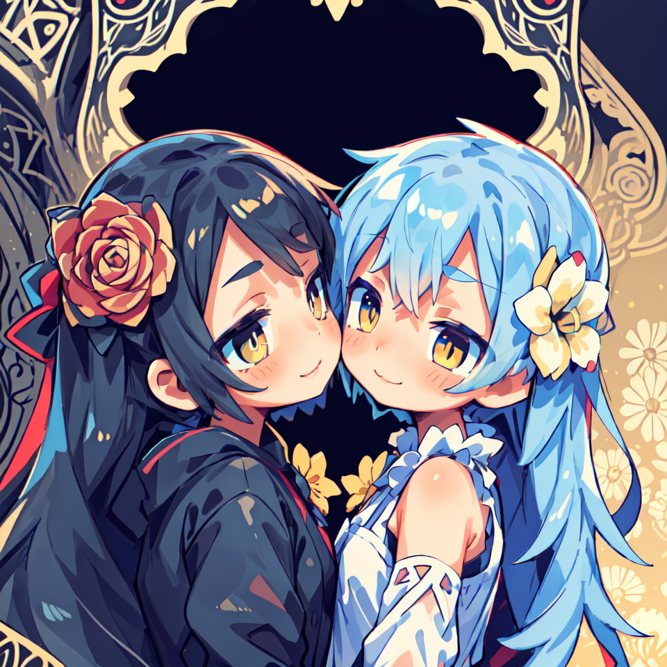 AI art "♥"