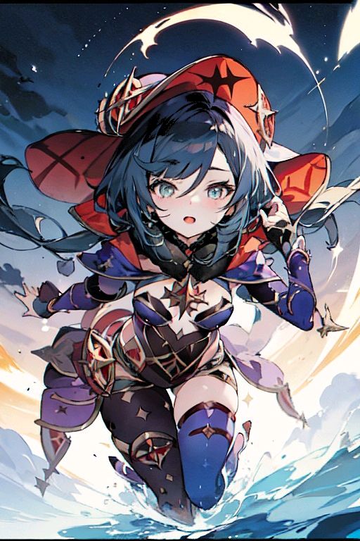 AI art "Mona Genshing Impact"