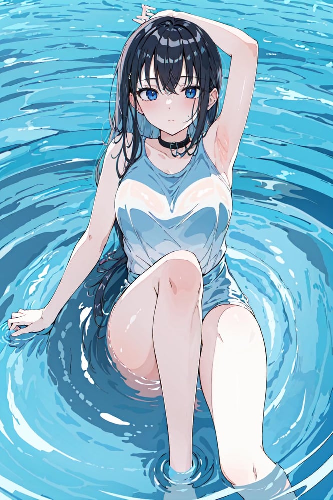 Cold Tone Flat/冷色调平涂 - AI Model cover image