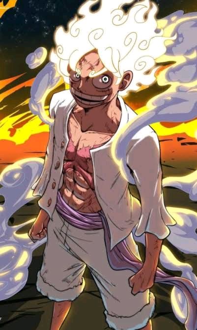 AI art "luffy gear5" for keywords luffy_gear5