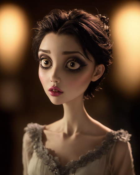 👍🏼 Tim Burton Animation Style Concept / BodyModel / Realistic Style  - AI Model cover image