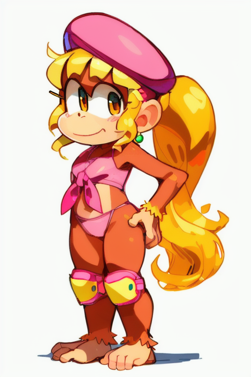 Dixie Kong Donkey Kong Country - AI LoRA model on PixAI