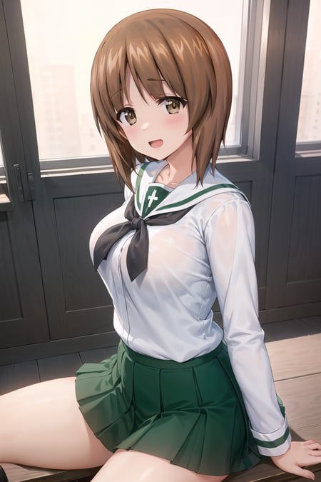 Girls und Panzer Nishizumi Miho - AI Model cover image