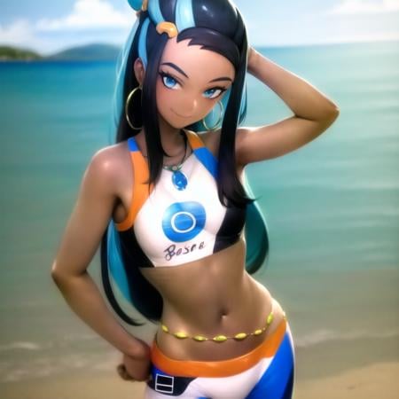 Pokemon - Nessa / Rurina [SD 1.5 Character LoRA] .V6 - AI Model cover image