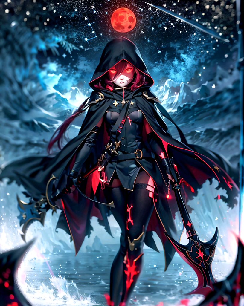AI art "Dark assassin"