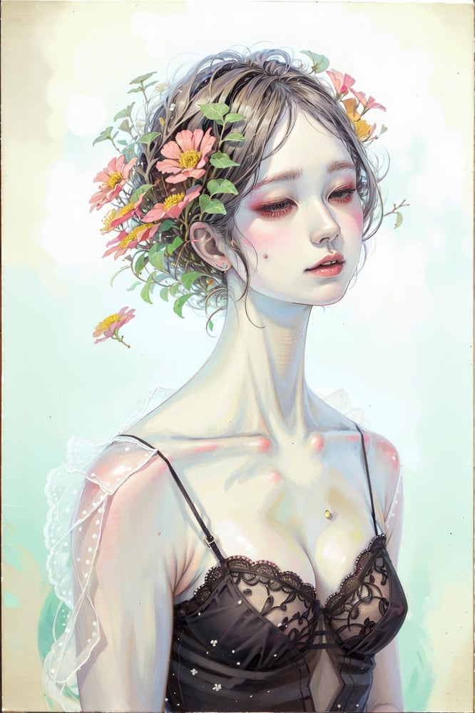 M I H O H I R A N O | 平野实穗|平野実穂 | style illustration - AI Model cover image