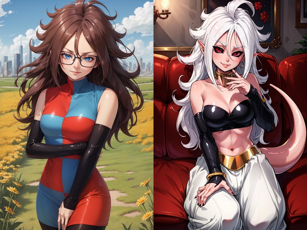 Android 21 (Dragon Ball FighterZ) LoRA - AI Model cover image
