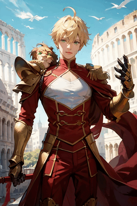 Nero Claudius (male) (FGO) - AI Model cover image