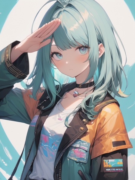 敬礼 - AI Model cover image