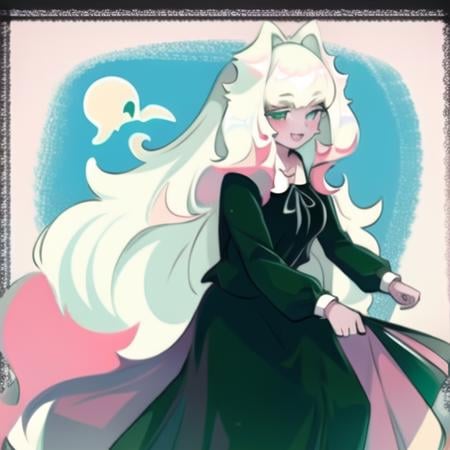 White Ghost Cookie (Cookie Run) - AI LoRA model on PixAI
