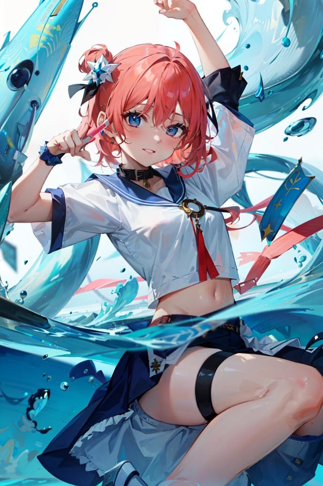WaterVFX - Create more consistent water - WIP - AI LoRA model on PixAI