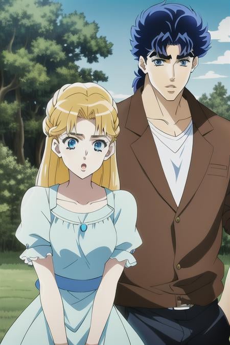 JoJo's Bizarre Adventure: Phantom Blood + Battle Tendency Anime - AI Model cover image