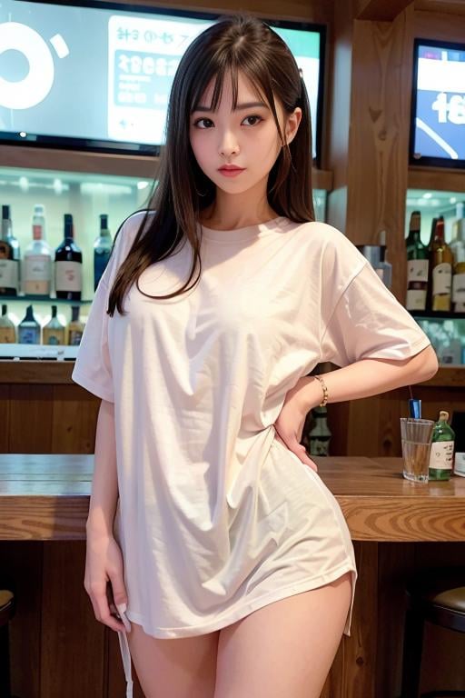 Oversized Clothing - Shirt/Tee version - AI Model cover image
