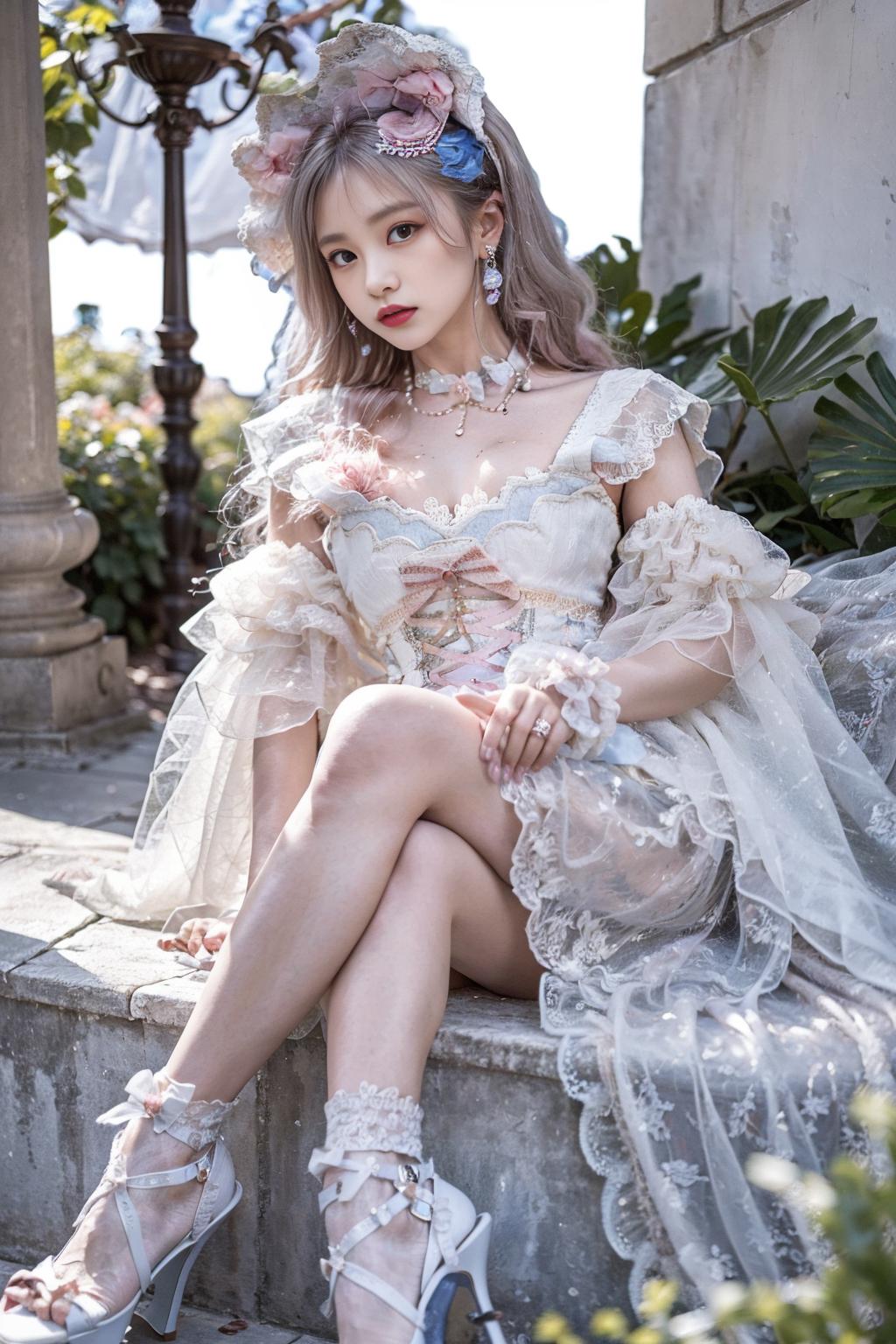 Skullker Style Lolitas ｜AI Art LoRA Model | PixAI