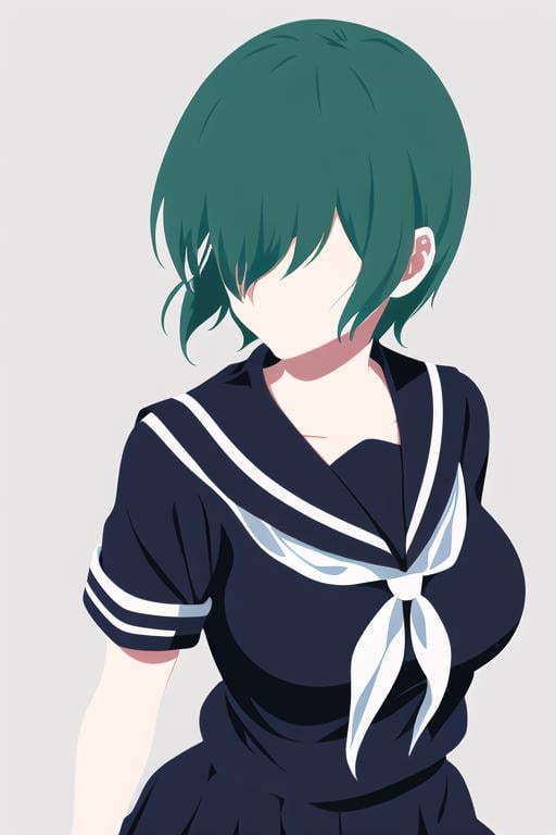 Minimalist Anime Style V2.1 - AI Model cover image