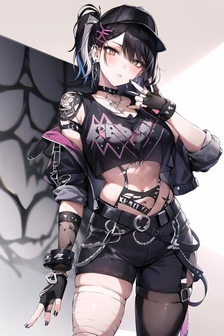 Change-A-Character: Gothic-ify Your Waifu! - AI Model cover image