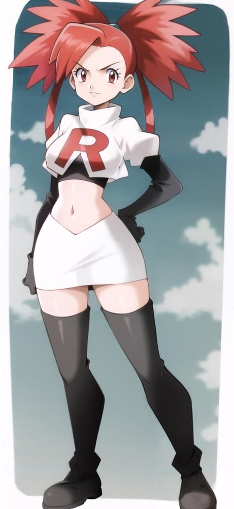 Team Rocket classic uniform - AI Model封面圖片