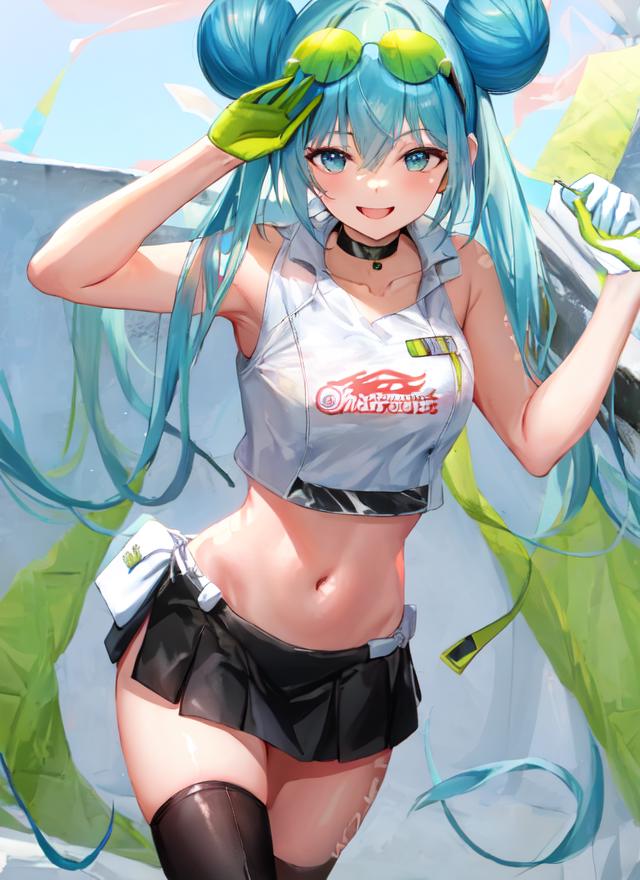racing miku - AI Model cover image
