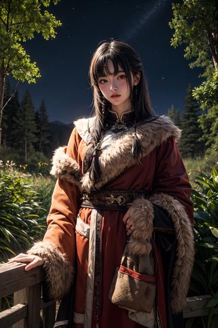 Tibetan style clothing - AI Model cover image