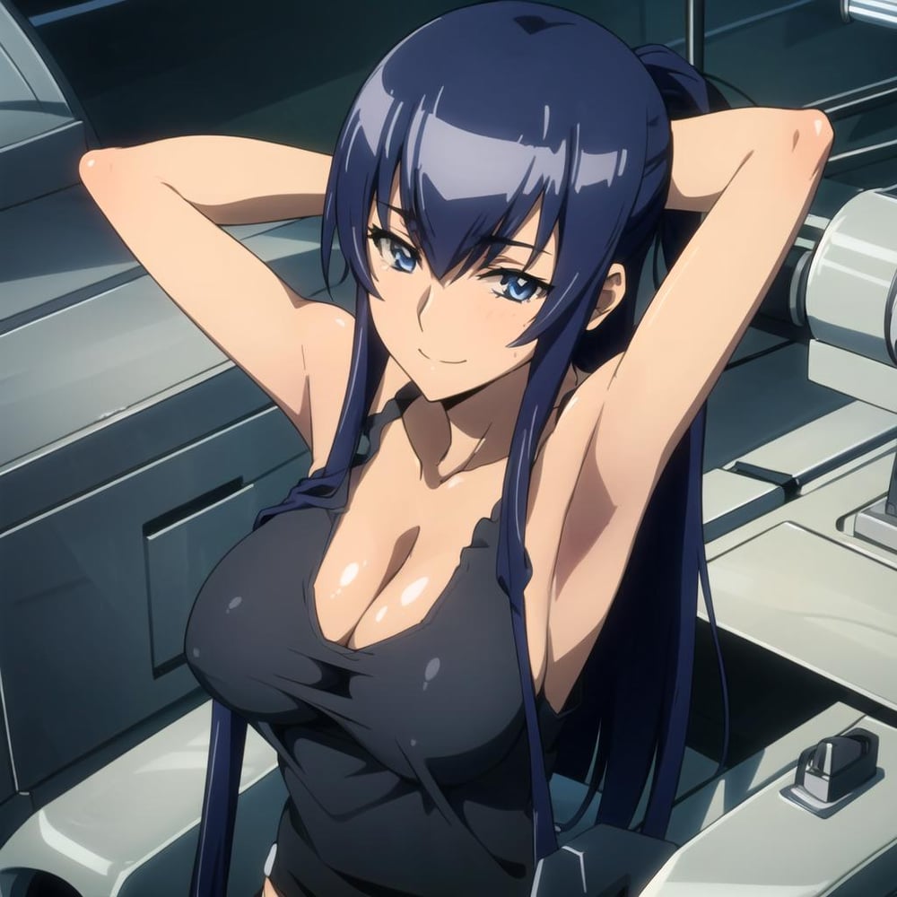 highschool of the dead - busujima sae - AI Model cover image