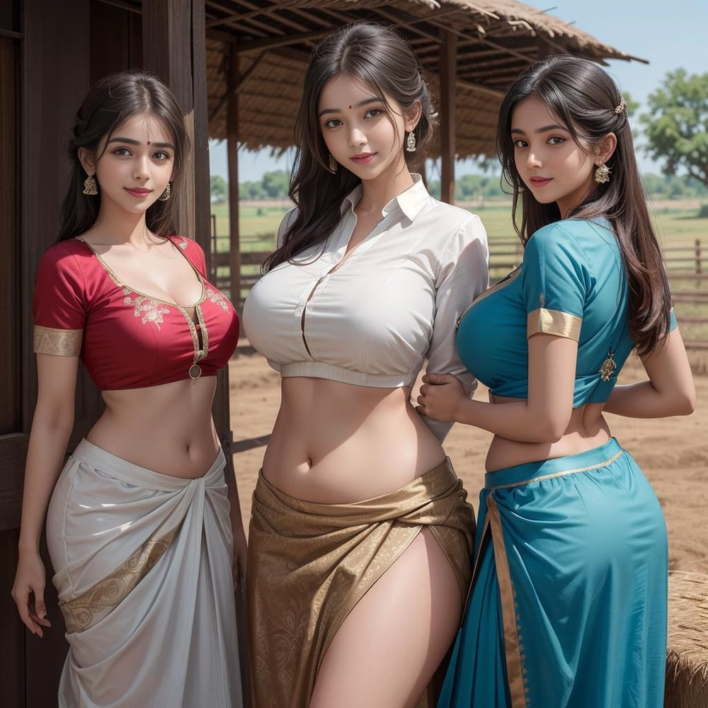 Realistic Saree - AI Model cover image