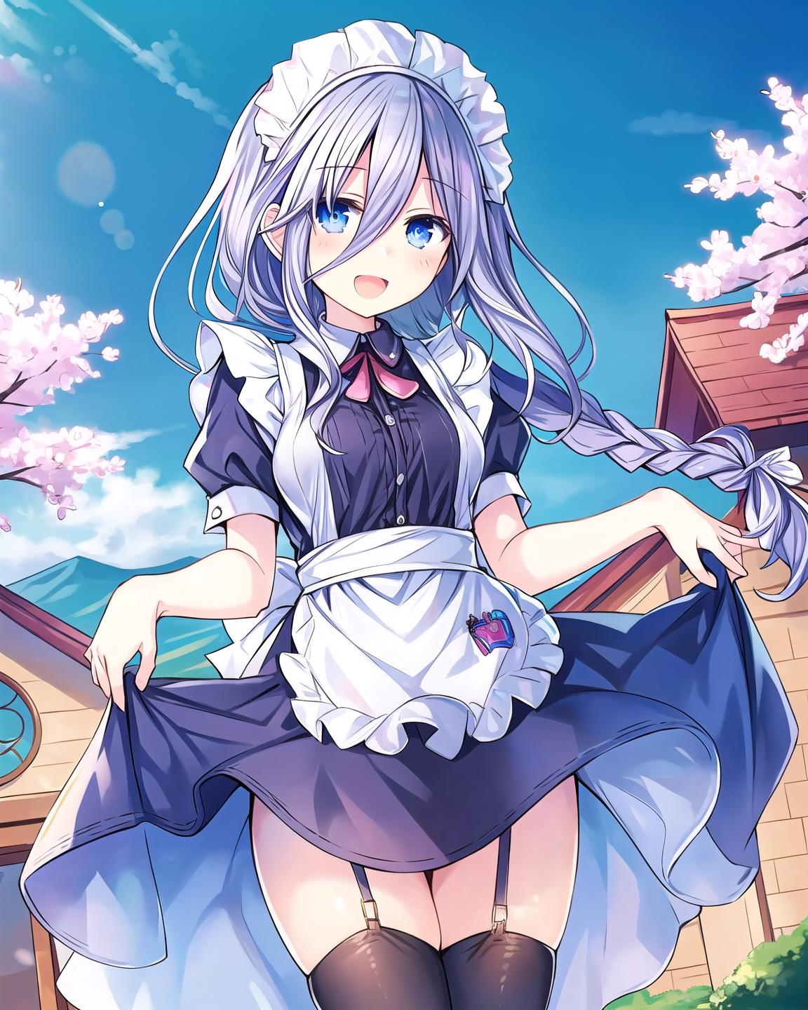 Mio Takamiya Maid Outfit - AI Model cover image
