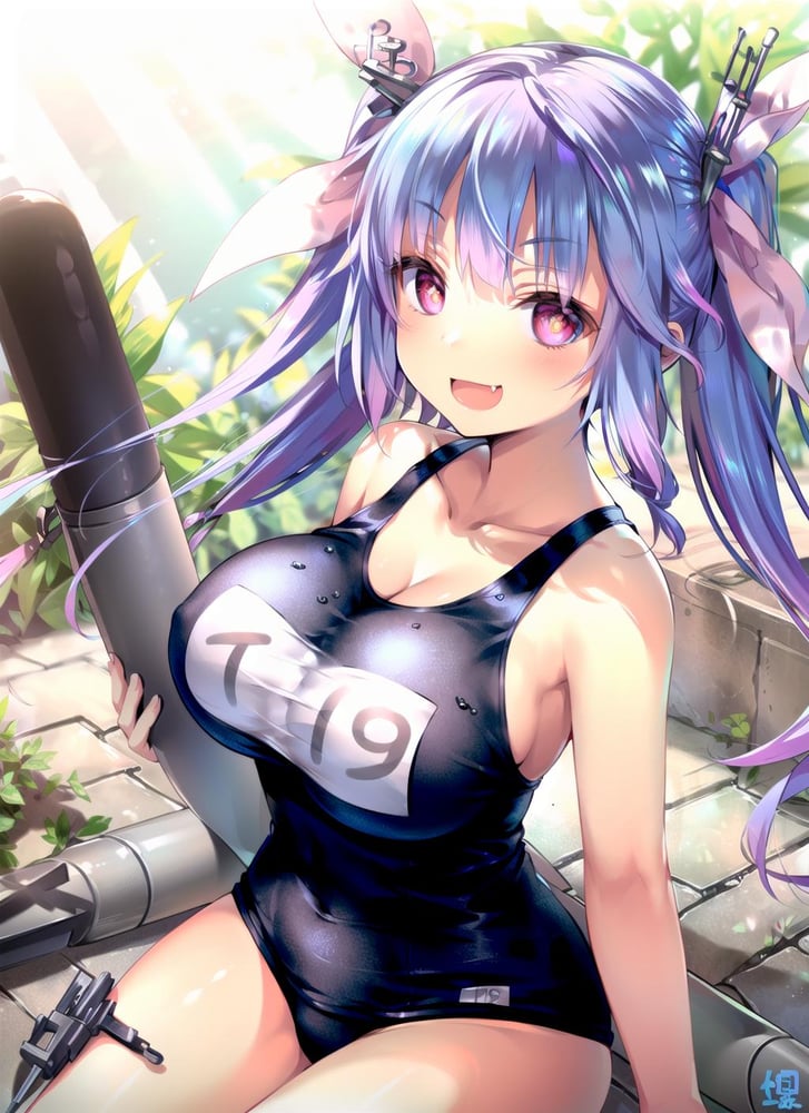 Kantai Collection (Kancolle) Submarines |  I-19 艦これ 潜水艦  イク 伊19 - AI LoRA model on PixAI