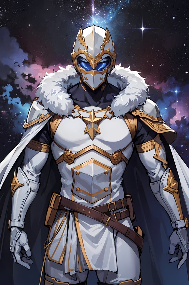 AI art "Space Knight"
