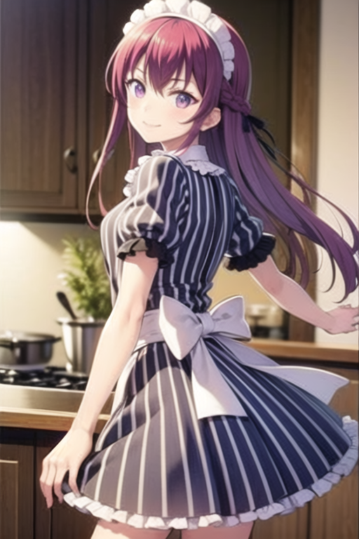 Ouka Makuzawa (Goddess Cafe Terrace) - AI LoRA model on PixAI