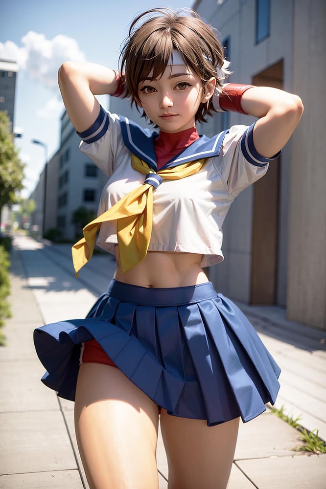 Kasugano Sakura / Street Fighter - AI Model cover image