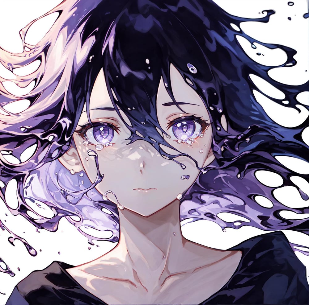 Liquid hair[beta]/流体头发[测试] - AI Model cover image
