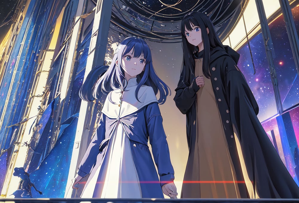 AI art "Time. Space"