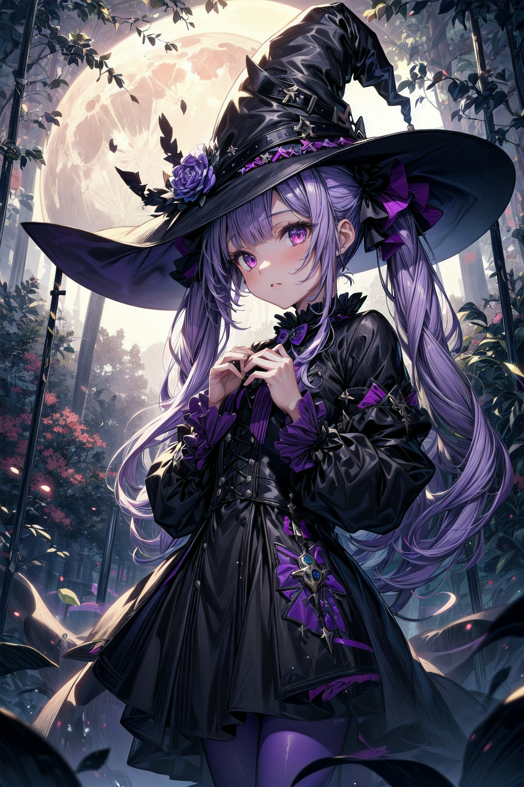 AI art "Lilya the Fantasy Witch <3" featuring #Original