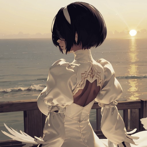 2P (Nier Automata / Final Fantasy XIV) - AI LoRA model on PixAI