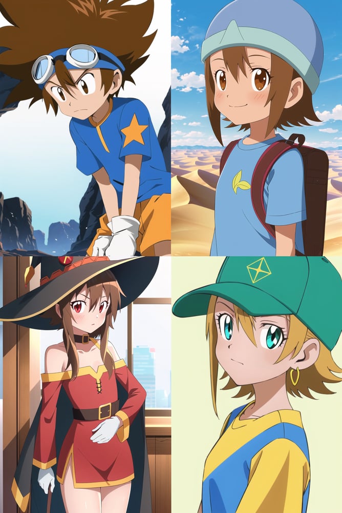 Digimon Adventures Style LoRA - AI Model cover image