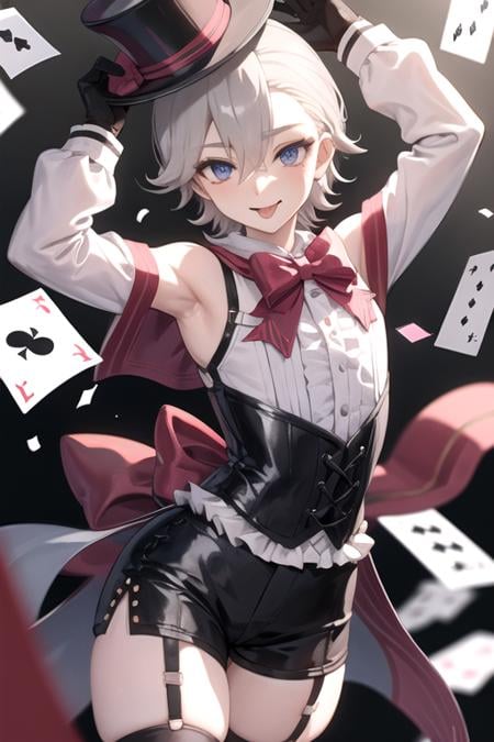Lyney (Genshin Impact) - AI LoRA model on PixAI
