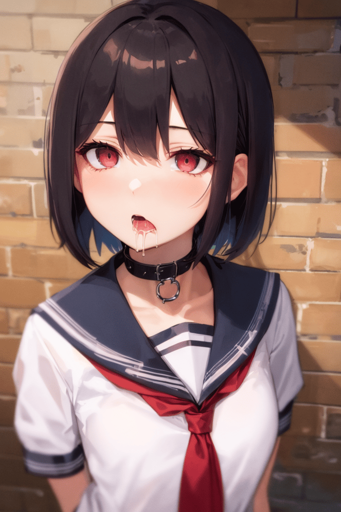 Empty Eyes - Drooling - AI Model cover image