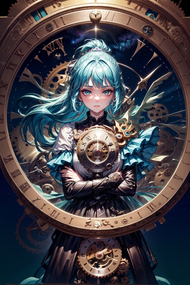 AI art "The Keeper of Time"