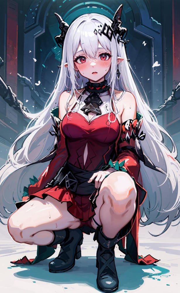 [LoRa] Skadi the Corrupting Heart Arknights Clothing (With multires noise version) - AI Model cover image