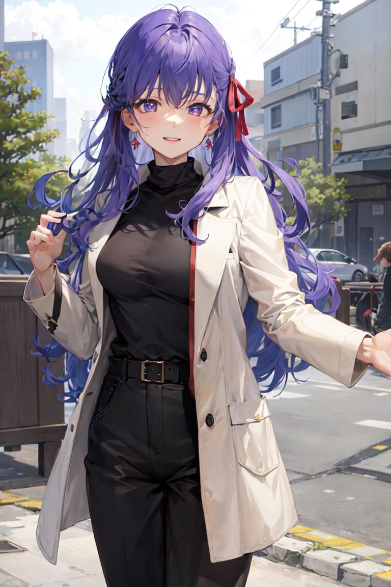 AI Art LoRA Model: Sakura Matou | Fate/stay night | PixAI