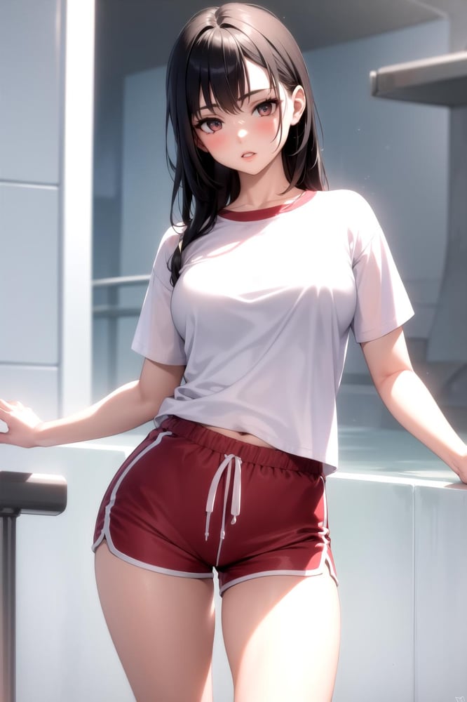 Dolphin shorts - AI Model cover image