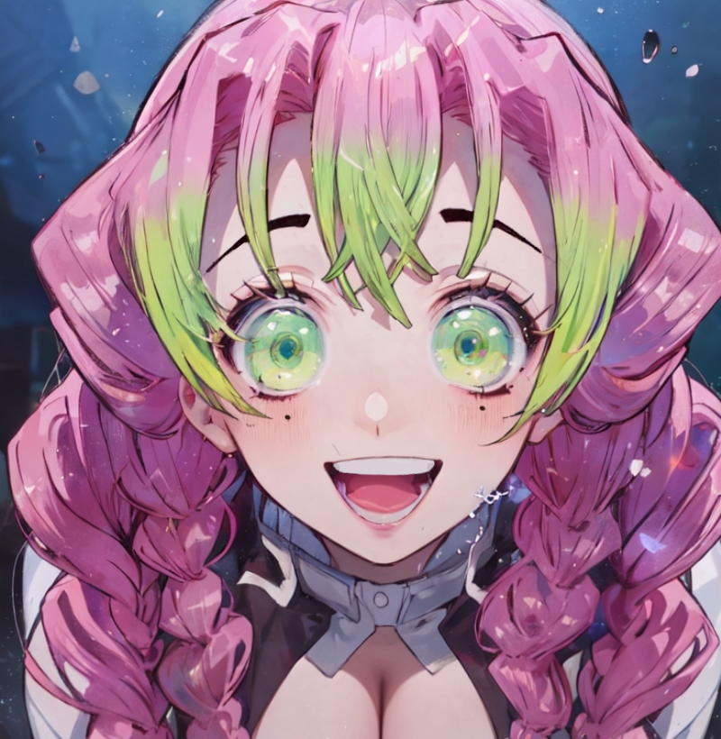 AI art "Mitsuri kanroji"