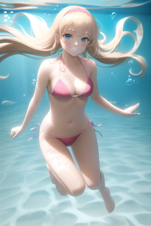 Reel Underwater - AI Model cover image