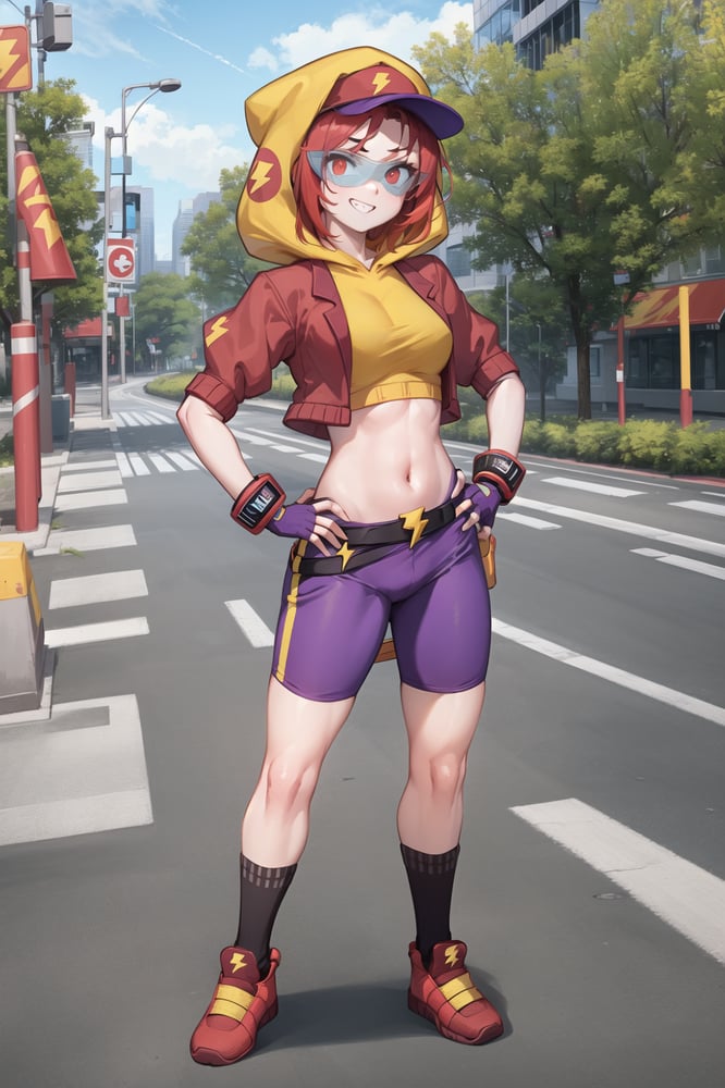 Streetwear Max/Max's skin (Brawl Stars) - AI LoRA model on PixAI